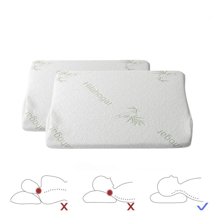 Memory Sponge Trunk Mattress - Camping Mattress for Tesla Model 3/Y Only Pillows (1 Pair)