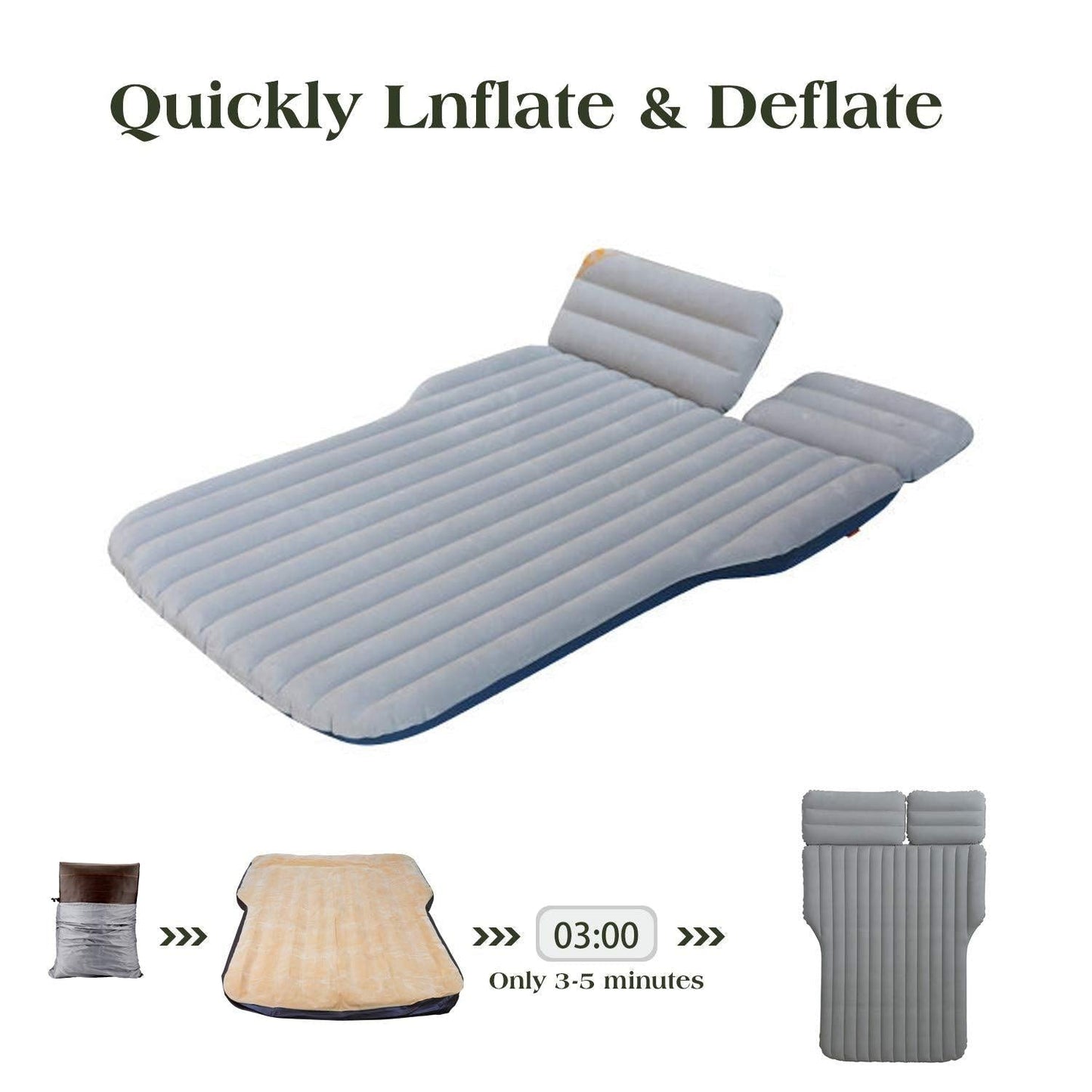 Air Mattress Portable Camping Bed For Tesla Model S/X/3/Y