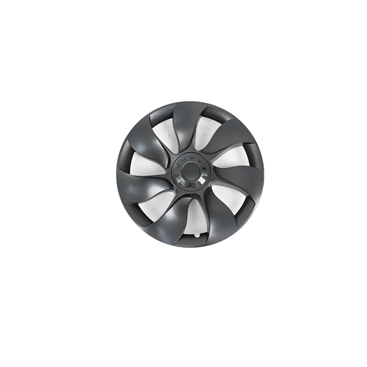 Model Y Uberturbine Style Wheel Hub Caps - Performance Wheel HubCaps (1 Pc) Model Y 19" (1 Pc) Matte Grey