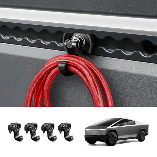 Adjustable L-Track Single Stud Gear Hook for Cybertruck 4 Pcs