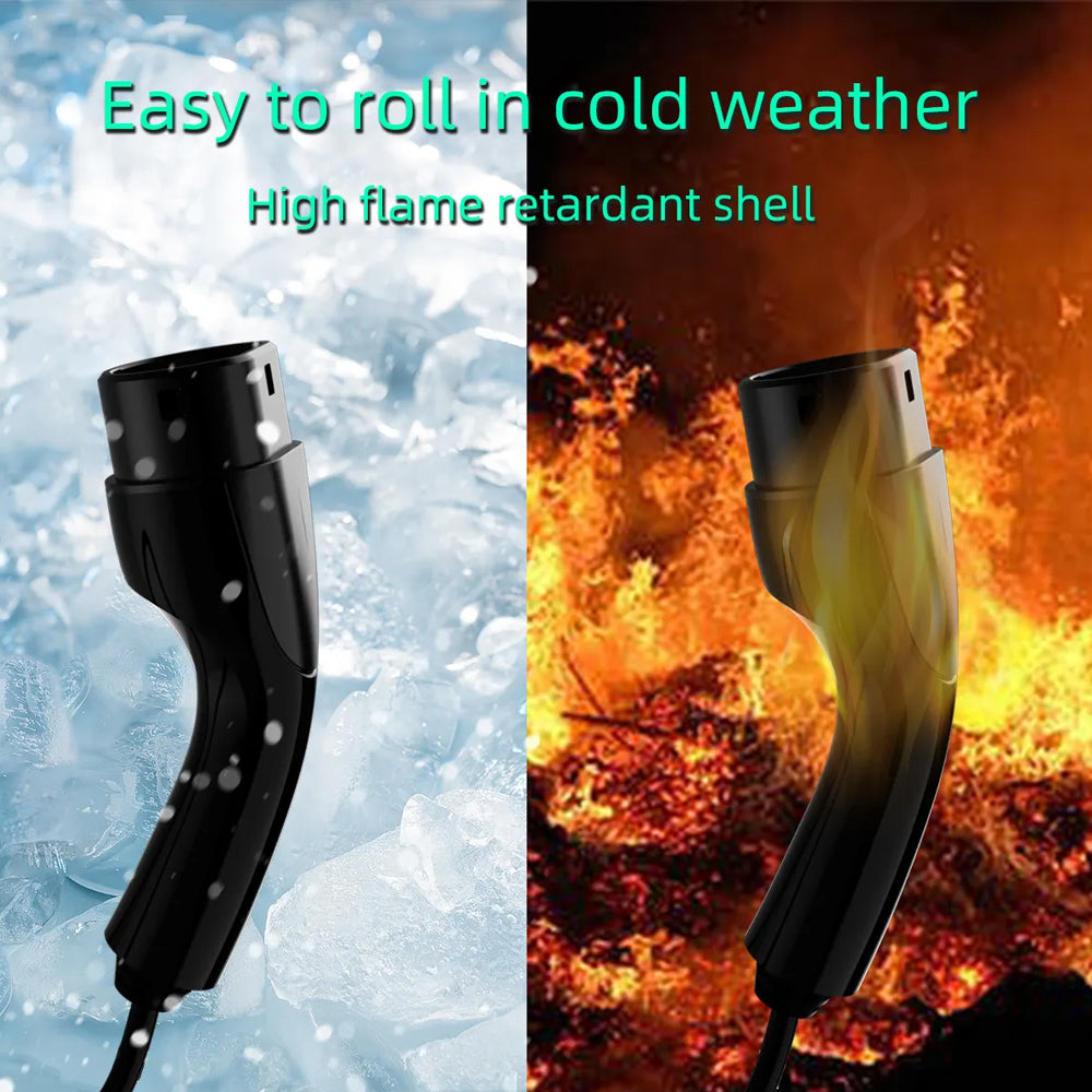 Type 2 Female to Male Plug IEC62196 Adapter Charging Station EV Charger Cable (Type 2 to Type 2 EV Charging Cable)