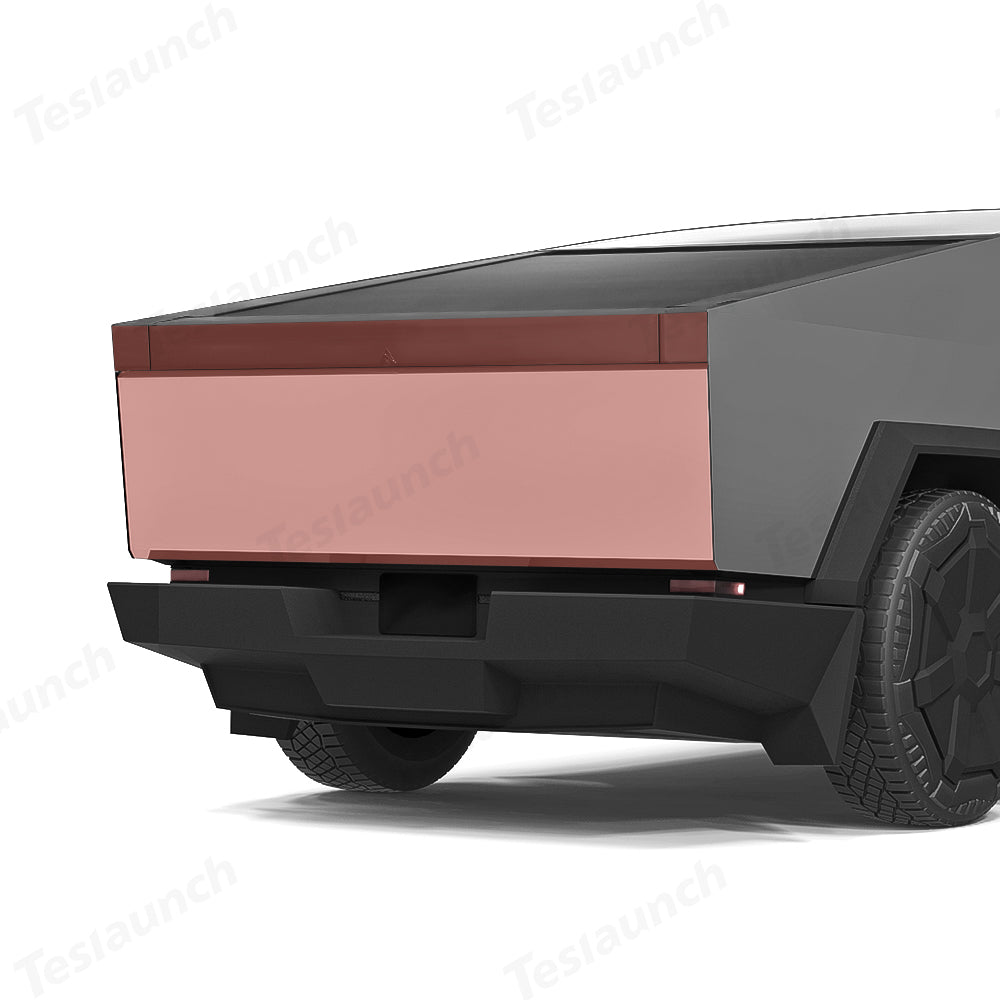 Glossy TPU Invisible Full Car Paint Protection Film-PPF for Cybertruck Taillights + Trunk