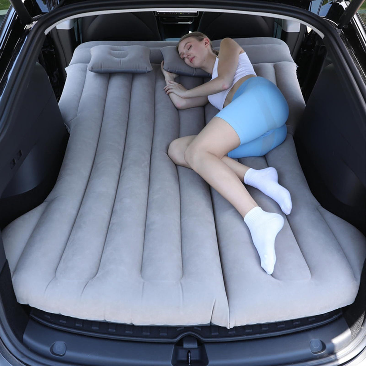Car Air Mattress Foldable Inflatable Bed For Tesla and Ev Cars