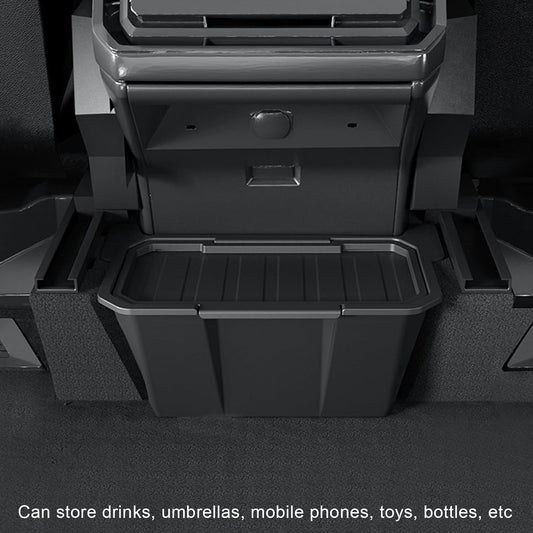 Cybertruck Anti-Slip Lid Cover Rear Center Console Organizer Trash Can