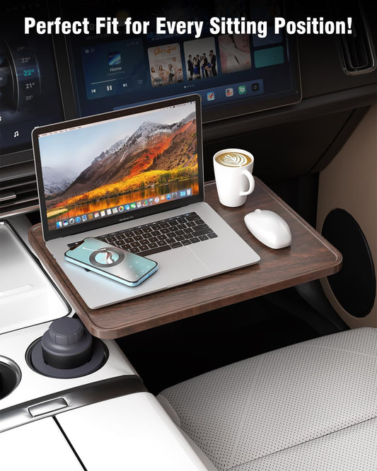 Quick Release Car Laptop Desk Tray Mobile Office For Tesla and EVs