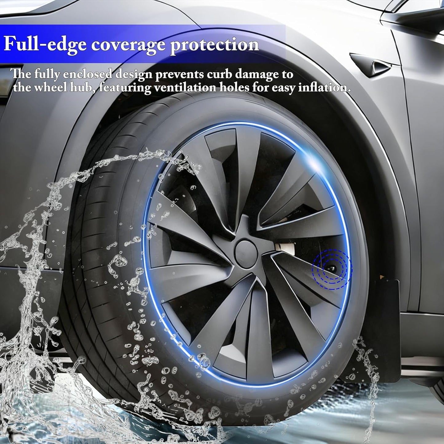 19 inch Hubcaps Wheel Cover Center Caps For Rims for Model Y Juniper