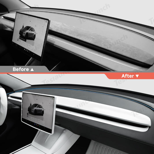 ABS Dashboard Trim Cover for for 2026 New Tesla Model Y Standard