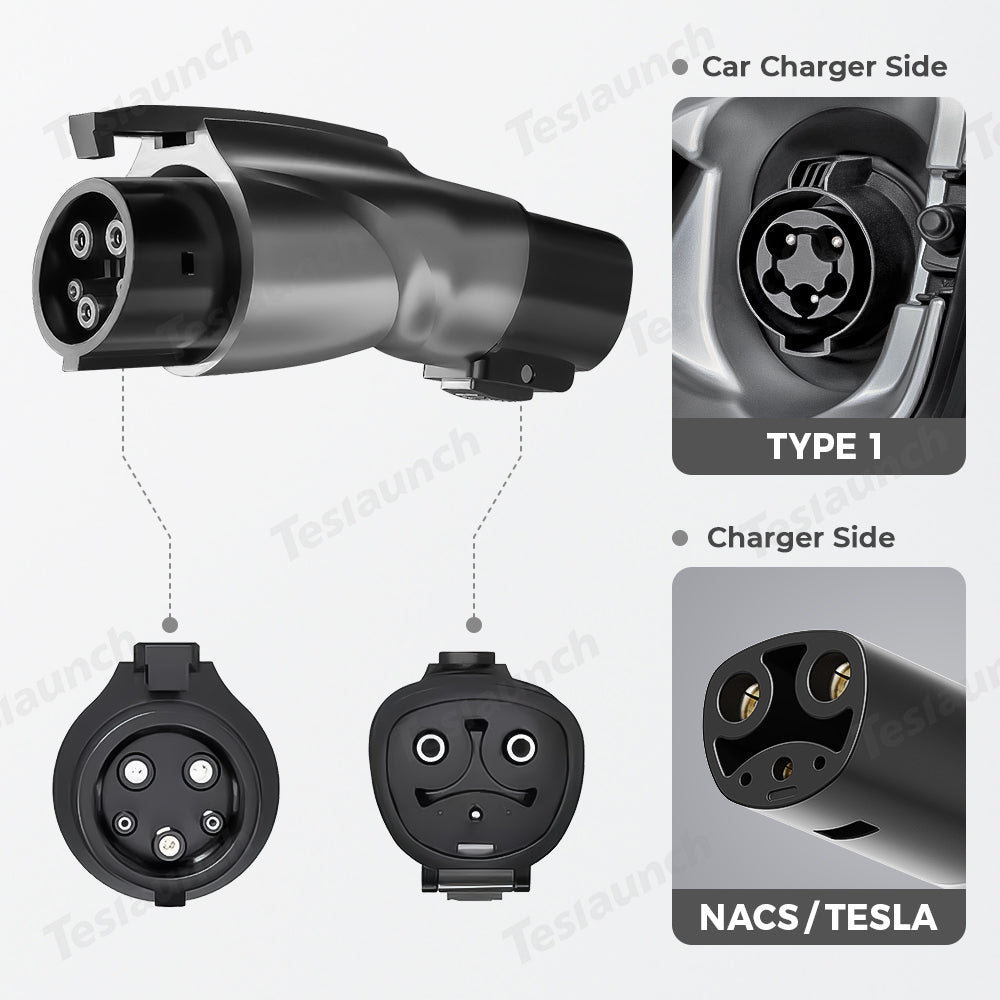 Tesla to J1772 Adapter for Tesla Model 3/Y/S/X/Cybertruck