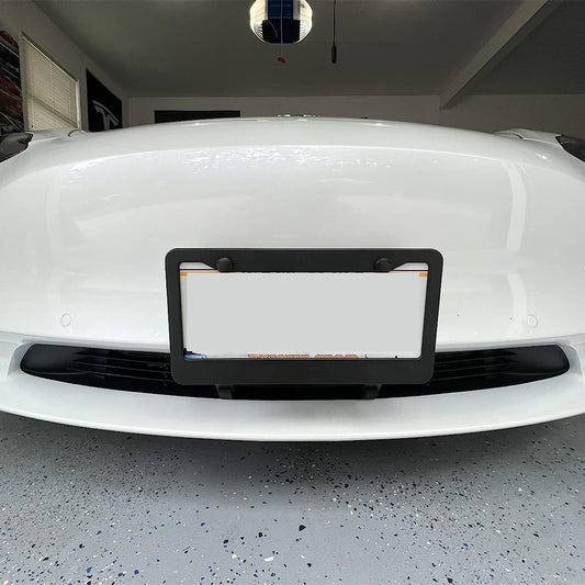 Black License Plate Frame (2pcs) for Tesla Model 3/S/X/Y