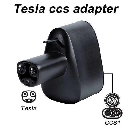 CCS Charger Adapter for Tesla Model 3 Y X S 250KW Fast Charging Accessories