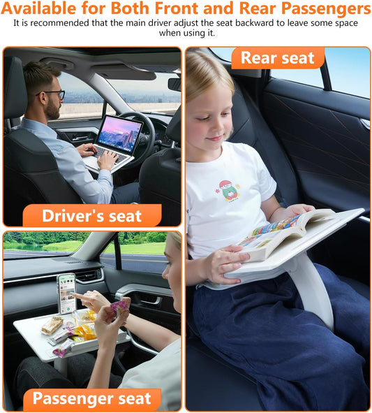 Adjustable Car Seat Laptop Stand Travel Tray Desk Mobile Office in EVs