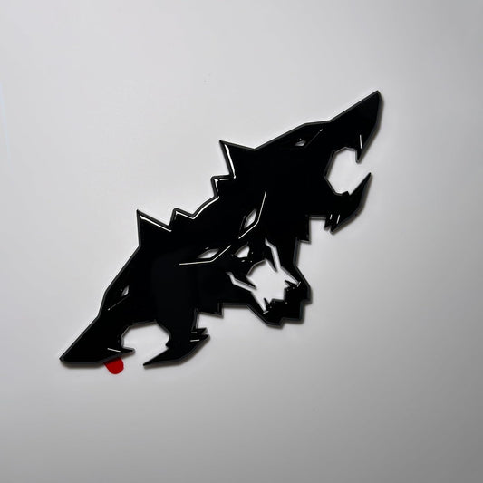 Cyber beast Emblem Logo for Tesla Cybertruck 2024