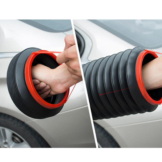 Foldable Car Trash Bin for Tesla Model S Model 3 Model X Model Y Camping Bucket