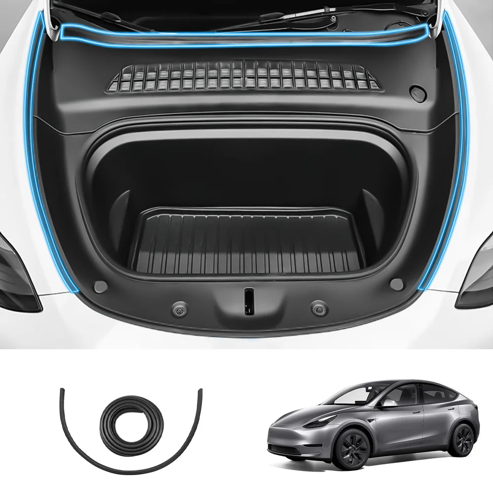 Front Trunk Cowl Water Seal & Hood Weatherstrip for Tesla Model 3 Highland / Model Y (2021–2025+) Model Y(2021-2024) Cowl & Hood Seal