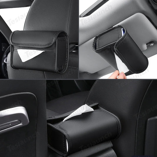 Hanging Car Tissue Box – Universal Fit for All Cars