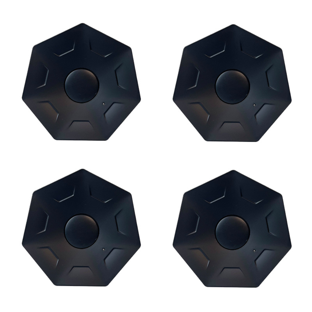 Heptagonal Center Hub Caps Lug Nut Covers for Tesla Cybertruck Patterned