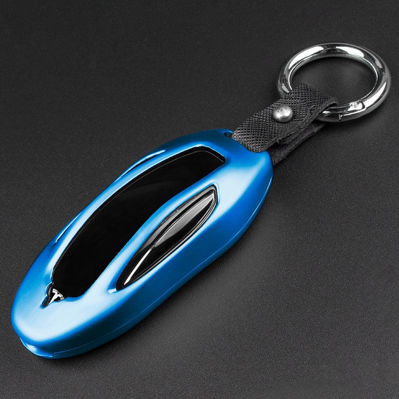 Key Fob Cover for Tesla Model X Blue