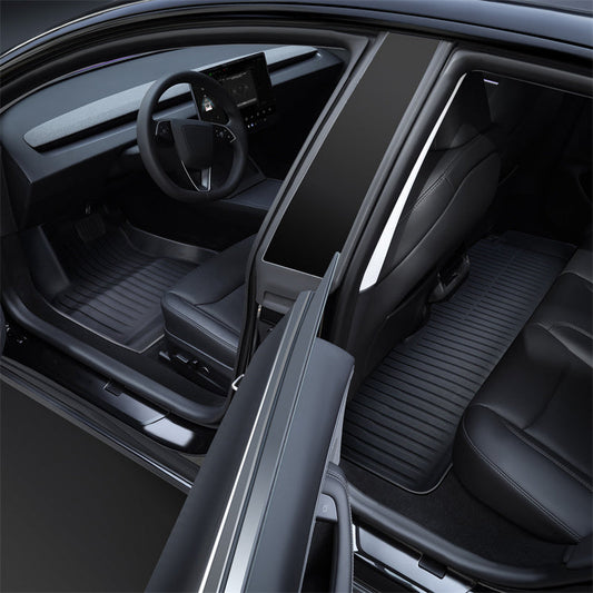 All Weather TPE Interior Floor Mats Cargo Liners Set for Tesla 2024+ Model 3 Highland