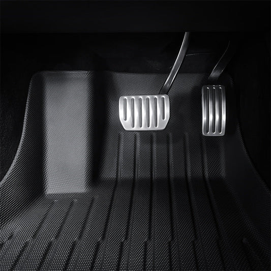 All Weather TPE Interior Floor Mats Cargo Liners Set for Tesla 2022-2024 Model S