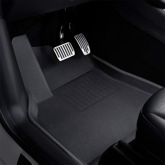 All Weather XPE Interior Floor Mats Cargo Liners Set for Tesla 2021-2024 Model Y 5 Seater