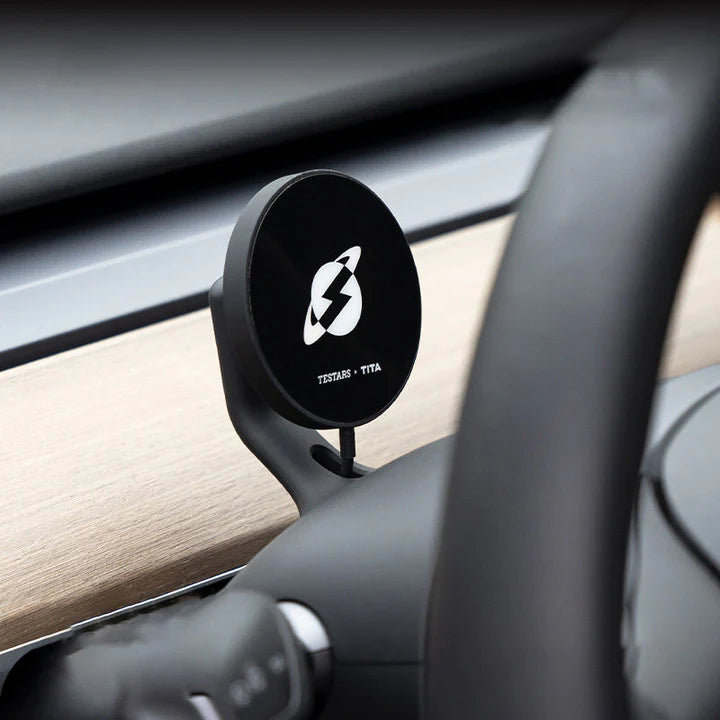 Magnetic Charger Car Dashboard Mount for Tesla Model 3/Y Wireless charging - Special Planet