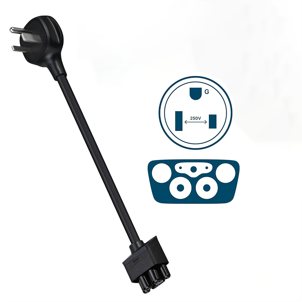 NEMA Adapter Gen 2 EV Charger Extension Cord Connector for Tesla Mobile Connector NEMA 6-50