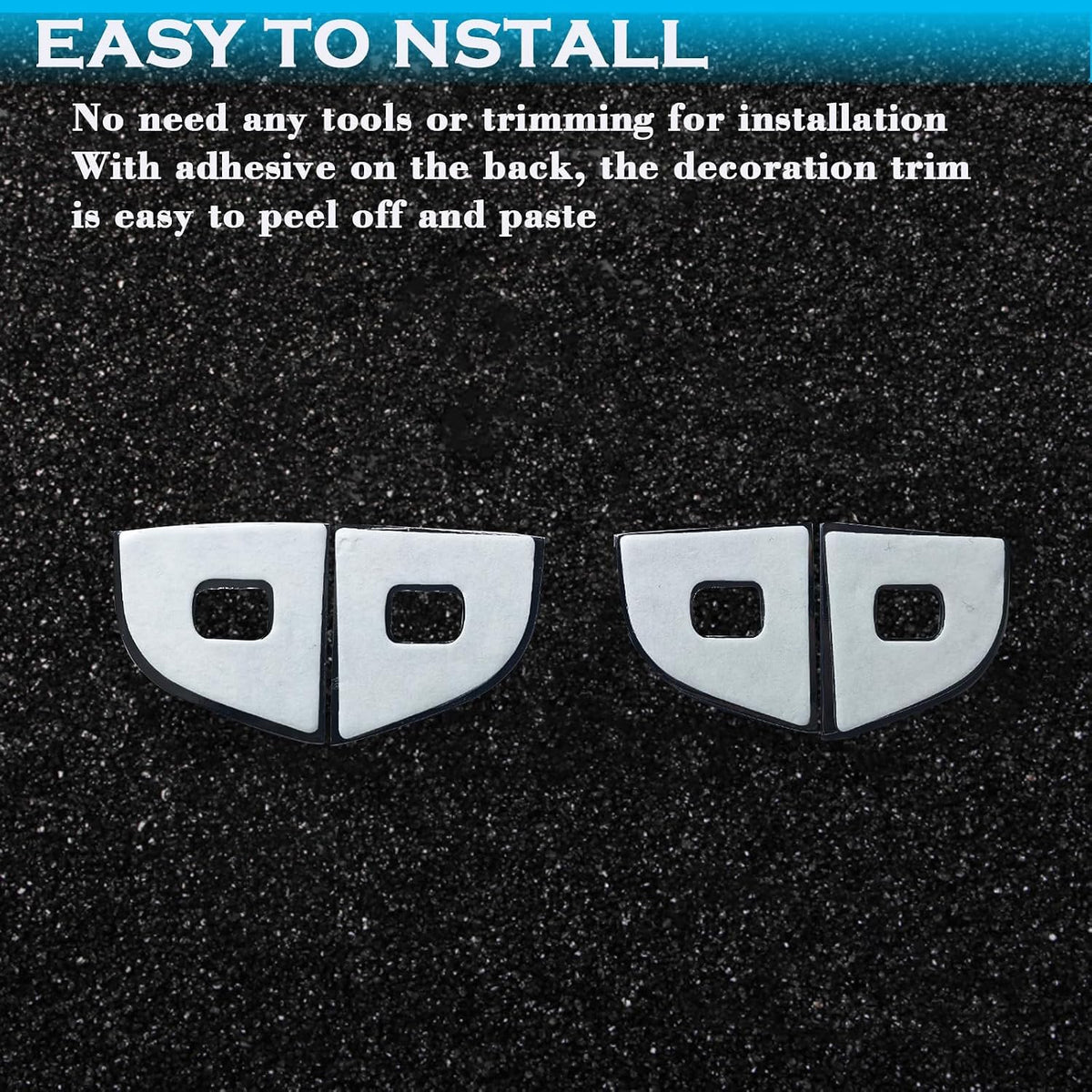 Crystal Bling Open Door Button for Tesla Model Y Juniper & Model 3 Highland