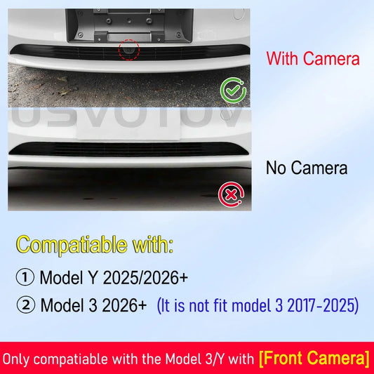 Front Bumper Air Inlet Vent Cover for Tesla Model 3/Y Juniper 2026