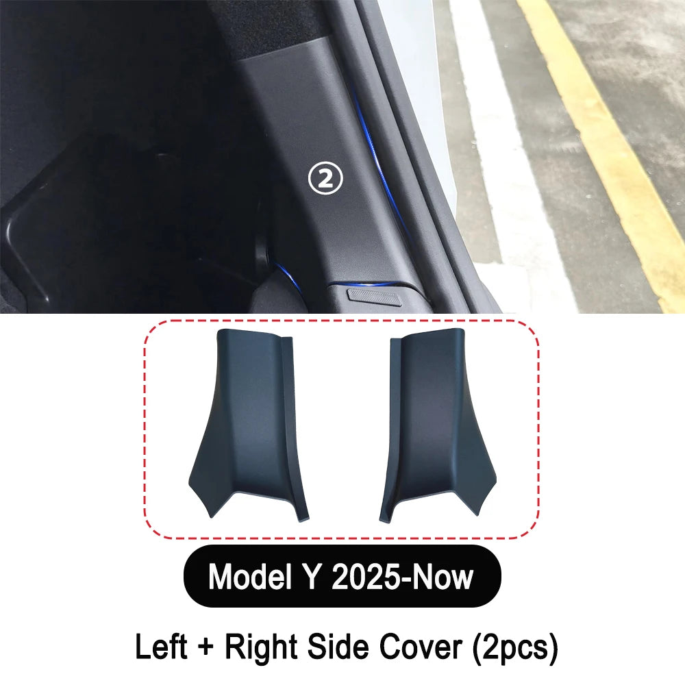 Rear Bumper Guard for 2025 2026 Tesla Model Y Juniper Trunk 2pcs Side Cover