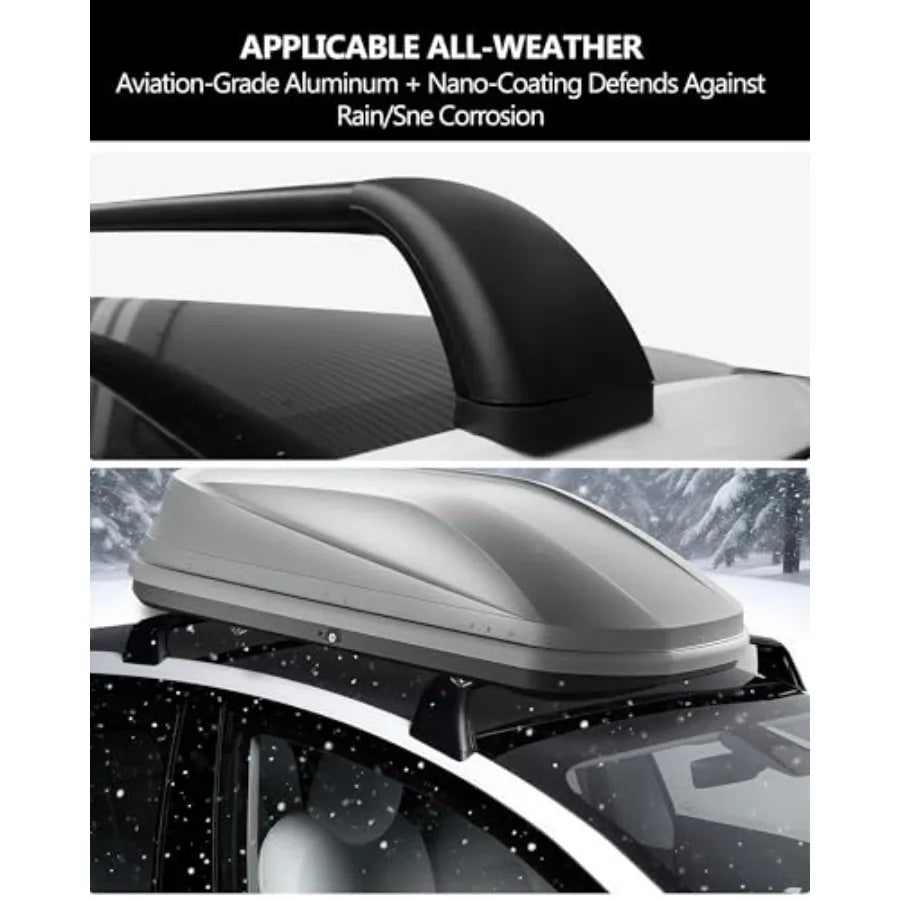 Aluminum Roof Rack Luggage Carrier Bike for Tesla Model Y Juniper