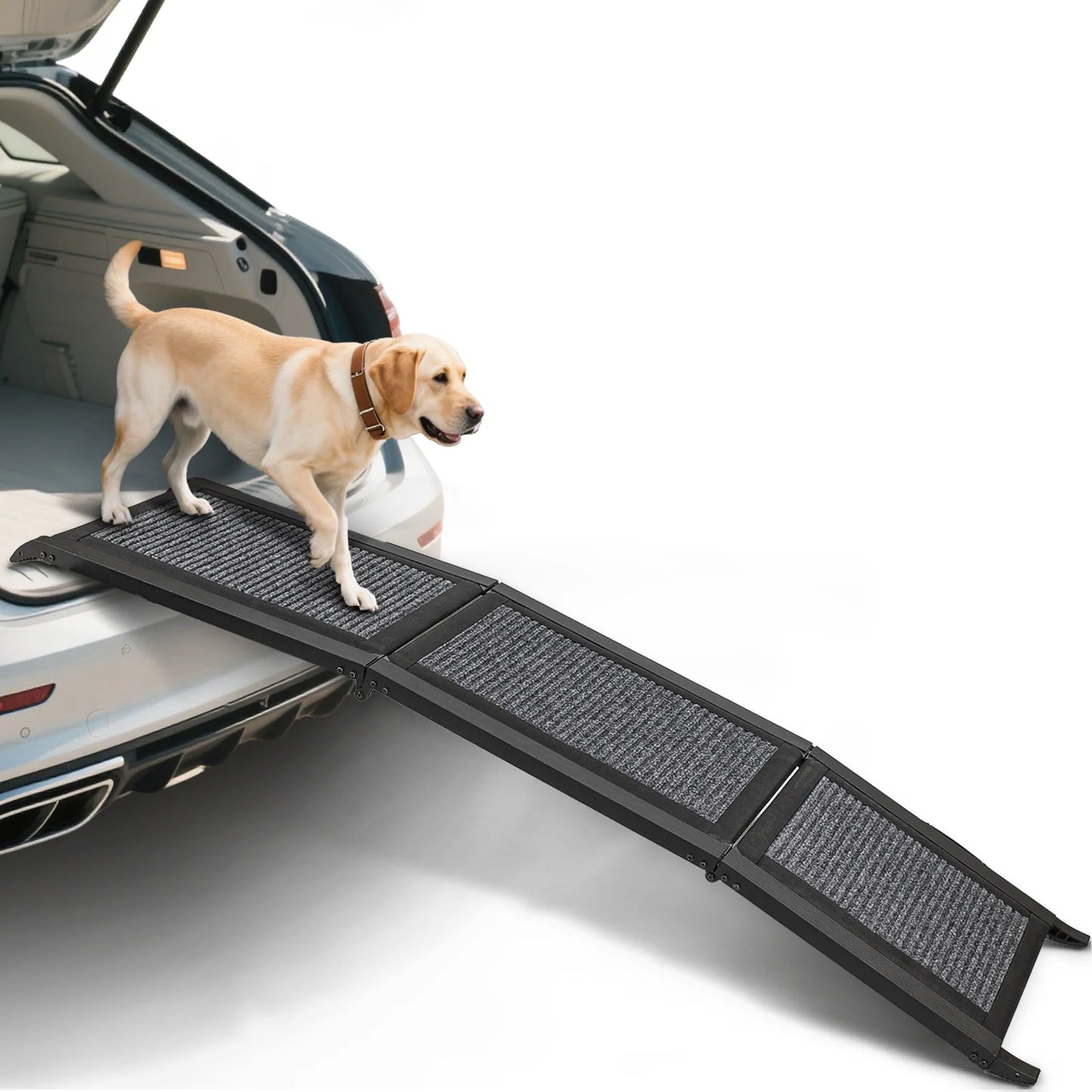 Portable Folding Anti-Slip Dog Ramp for EV Car SUV ,Truck, Bed