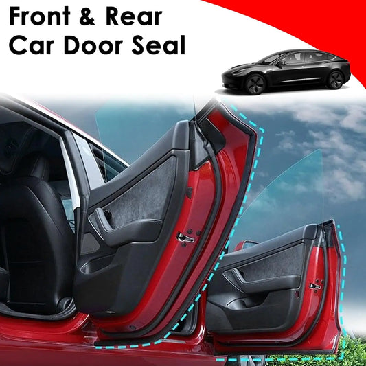 For Tesla Model 3 Highland,,Door Seal Strip Kit Rubber Noise Insulation Weather strip Trunk Hood Sunroof AB Pillar Trim Sealing