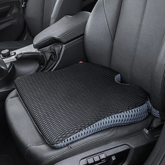 Soft Dense Memory Foam Car Seat Pad for Tesla and EVS black
