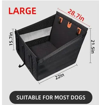 Waterproof Large Dog EV Car Seat Pet Bed Cat Dog Hammock Seat Cover L