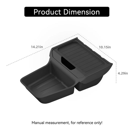 TPE Center Console Storage Box Tray for Tesla Model Y Juniper