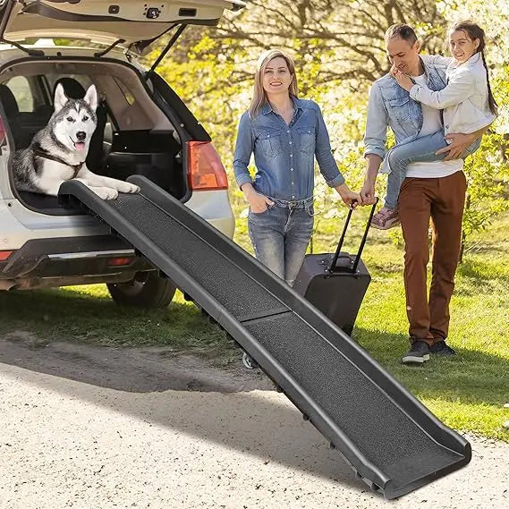 Dog Ramp for EV Car 62" Folding Non-Slip Large Dogs Portable
