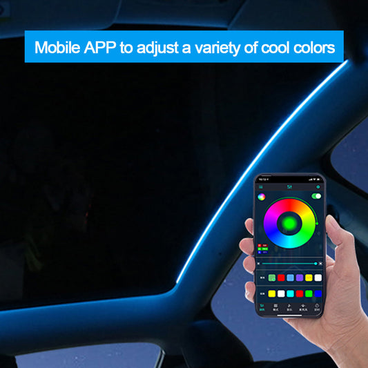 Sunroof Streamer Ambient Light For Tesla Model Y