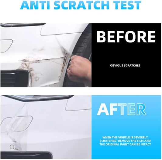 Smoked Tint TPU Headlight and Taillight Protection Film for Tesla Model Y Juniper 2025+