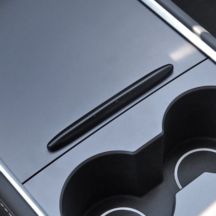 Tesla Model 3/Y Center console sliding cover Black