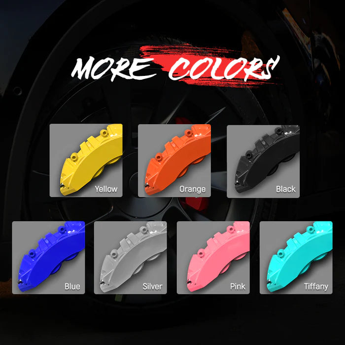 Green Brake Caliper Covers (4Pcs) For Tesla 2017-2023 Model 3/Y