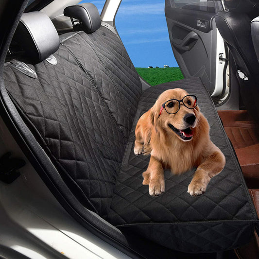Tesla Model 3/Y/S/X Waterproof Dog Seat Cover Car Pet Mat with Double Zipper