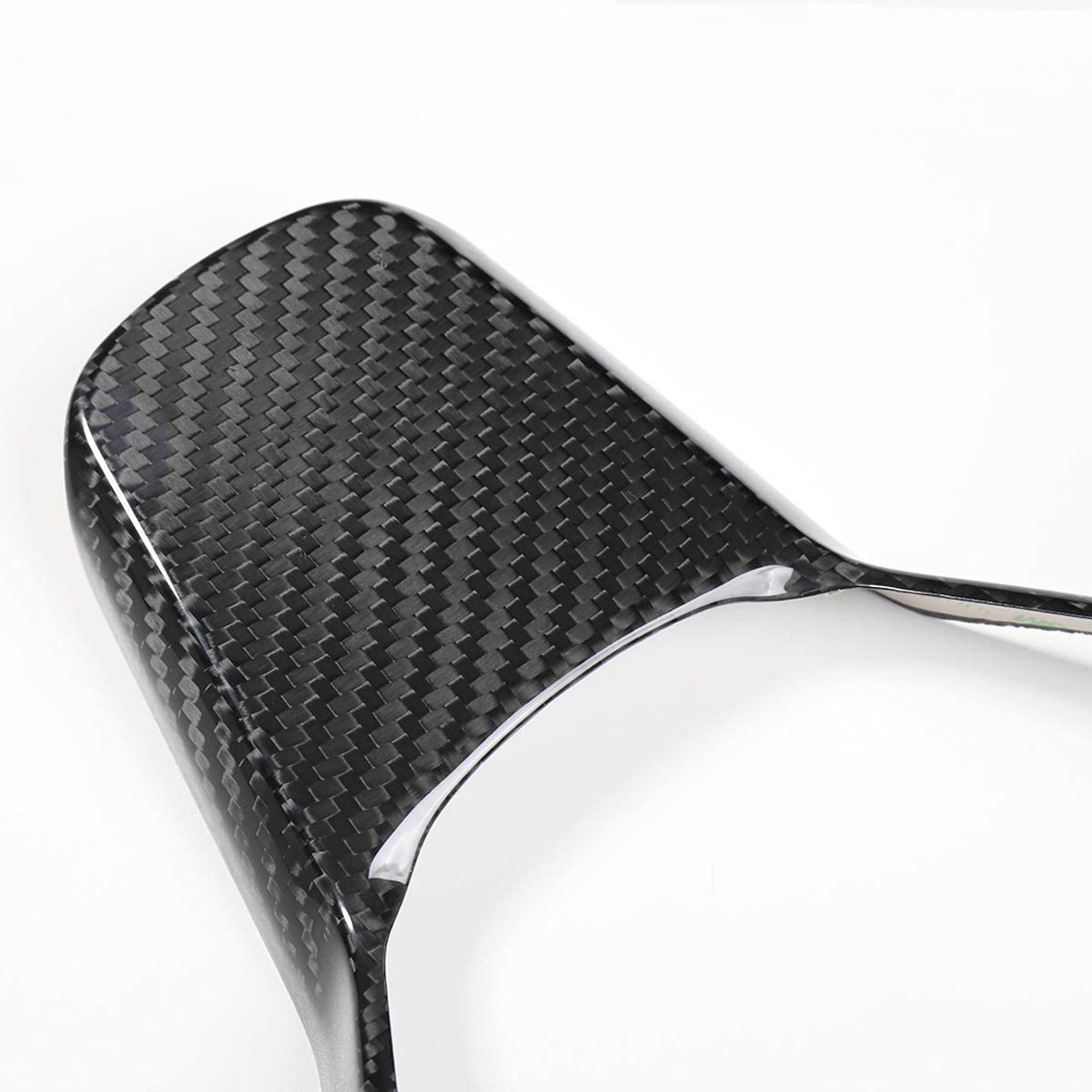 Tesla Model 3 / Y Steering Wheel Patch Carbon Fiber Interior Mods
