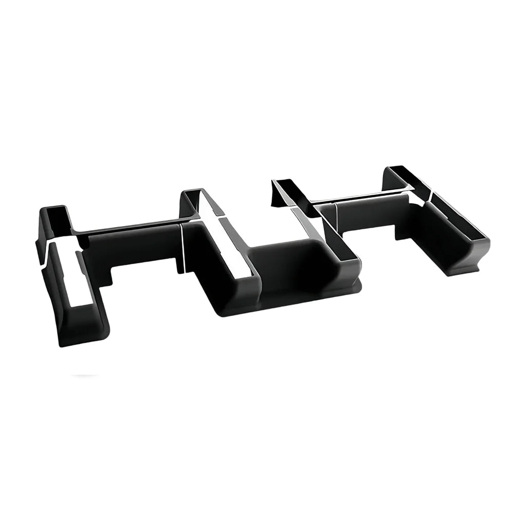 TPE Under-Seat Corner Anti-Kick Covers for Tesla Model Y Juniper 2025+ Standard Coverage 5-Piece Set