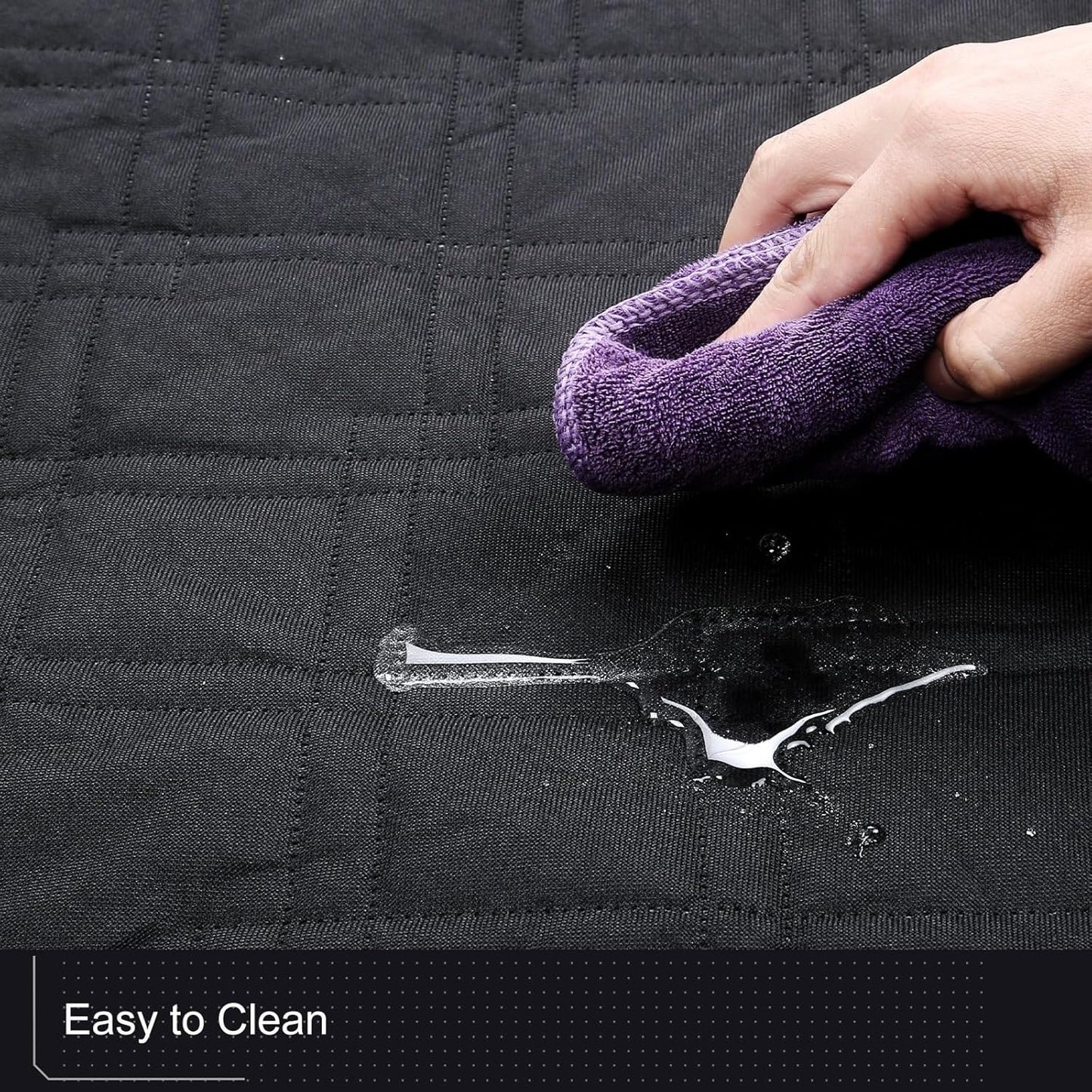 Waterproof Dog Seat Cover Pet Rear Seat Mat for Tesla Cybertruck