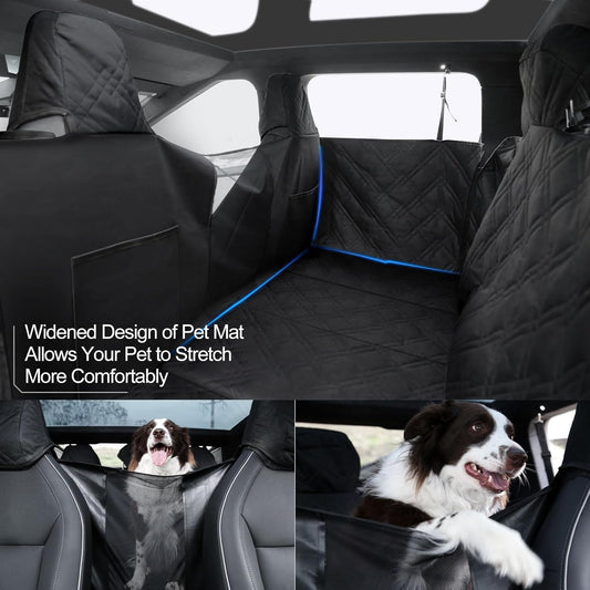 Waterproof Dog Seat Cover Pet Rear Seat Mat for Tesla Cybertruck