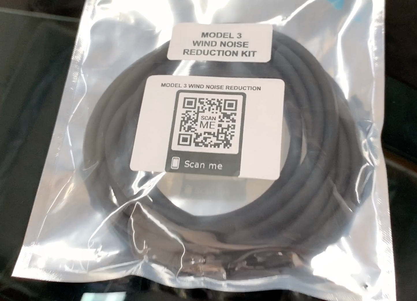 Wind Noise Reduction Kit For Tesla Model 3