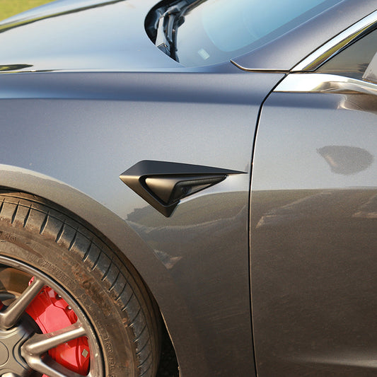 Turn Signal Covers & Blades for Tesla Model 3(2021-2023) Turn Signal Covers & Blades (4 Pcs) Matte Black