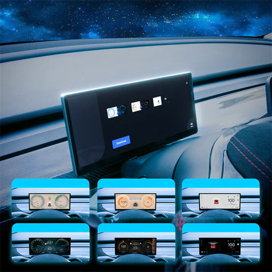 Model 3/Y Center Console Dashboard Touch Screen (Linux 9.0") for Tesla Model 3 2017-2023.08 (AMD Ryzen) Left Hand Drive LHD New OTA Version