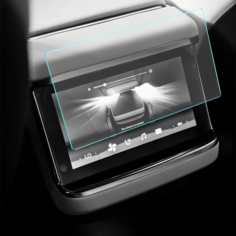 Tempered Glass Screen Protector for Model S/X (2021-2024) Second Row Seat Screen Only 2023 Model X S