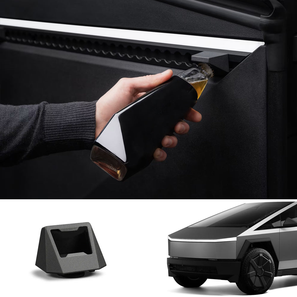 Rear Trunk Multi-Function L-Track Combination Equipment Kit for Cybertruck Bottle Opener 1 PC